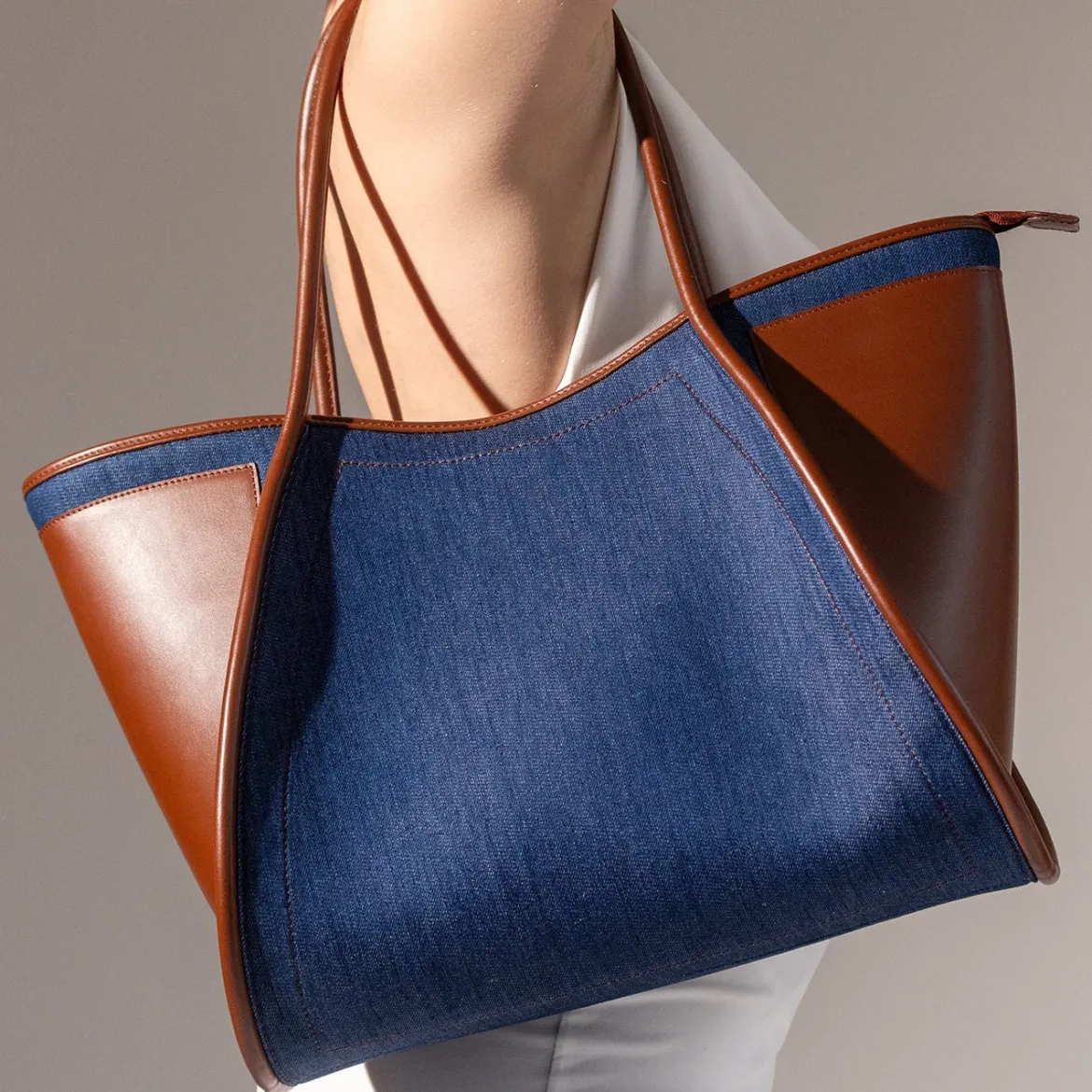 Cabas Jean - Bleu