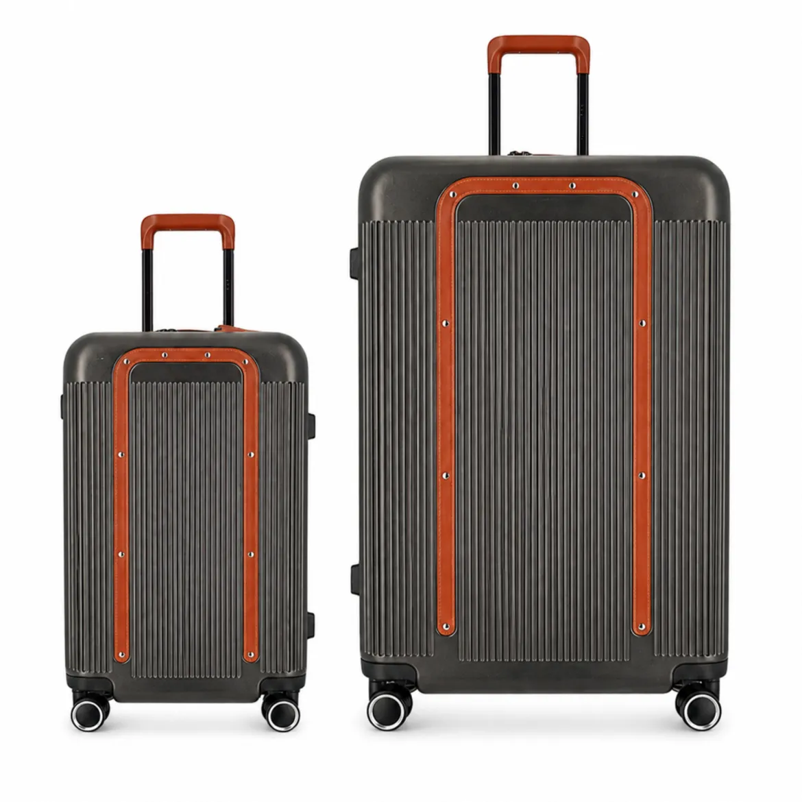 Duo de valises Green (Cabine + XL) - Gris Anthracite