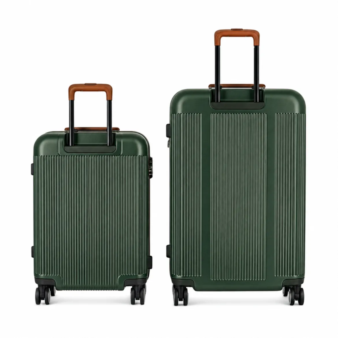 Duo de valises Green (Cabine + Medium) - Vert