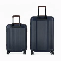 Duo de valises Green (Cabine + Medium) - Bleu