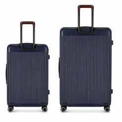 Duo de valises Green (Medium + XL) - Bleu