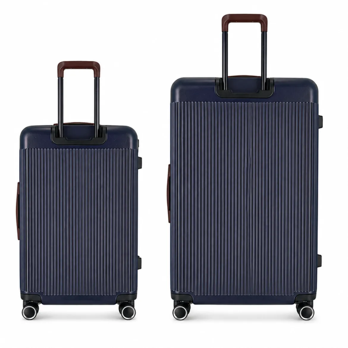 Duo de valises Green (Medium + XL) - Bleu