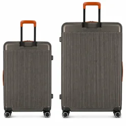 Duo de valises Green (Medium + XL) - Gris Anthracite