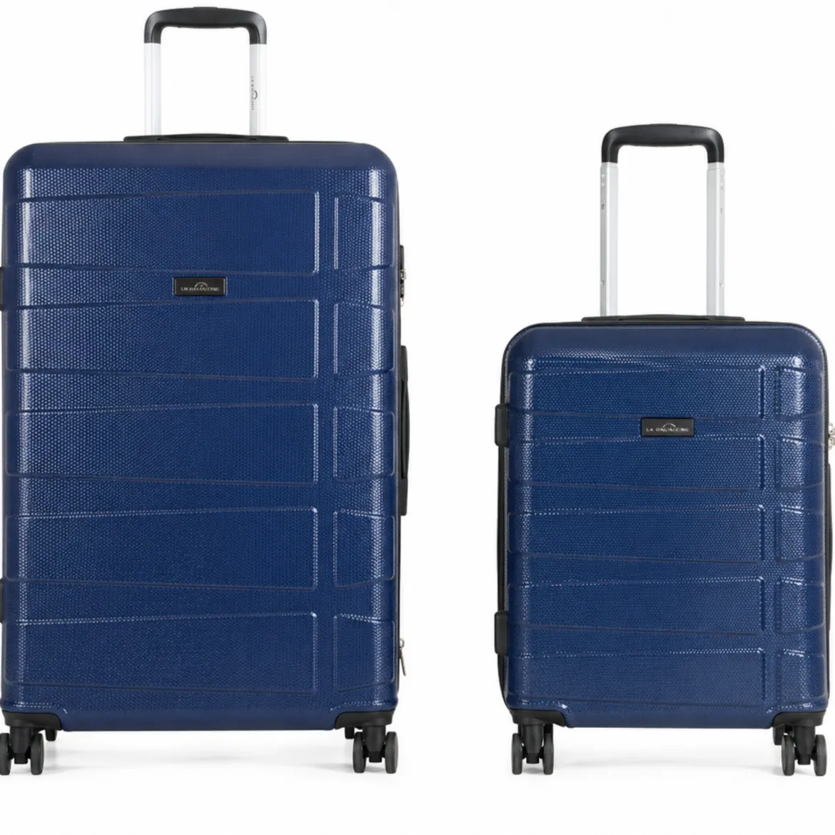 Duo de valises Lucky (Cabine + XL) - Bleu