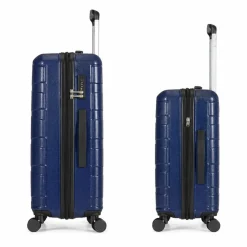Duo de valises Lucky (Cabine + XL) - Bleu