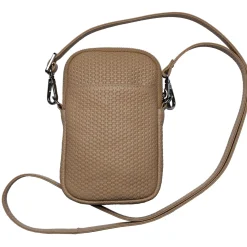 Etui téléphone Bianca avec sangle ajustable - Marron