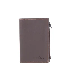 Portefeuille Compact - Marron