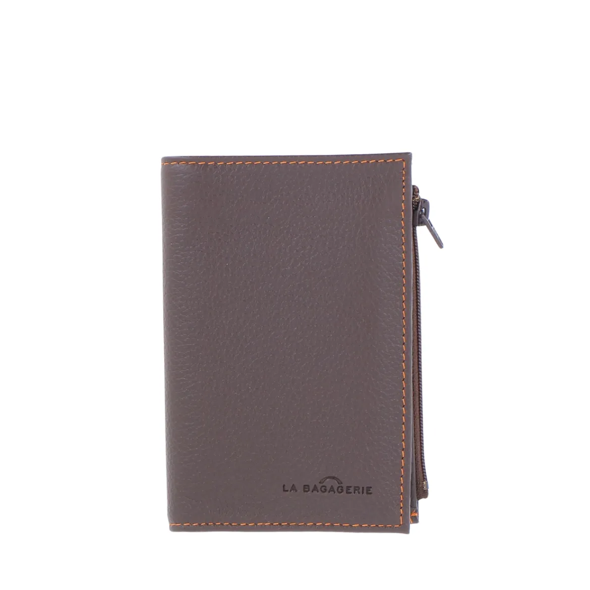 Portefeuille Compact - Marron