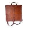 Sac à dos cuir Marron
