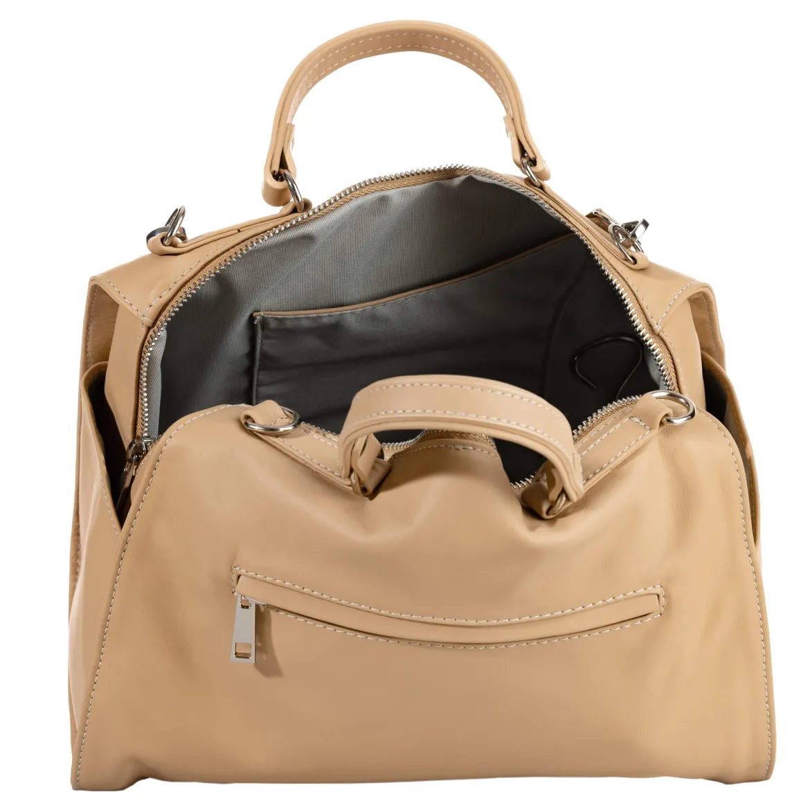 Sac Bandoulière Elsa - Beige