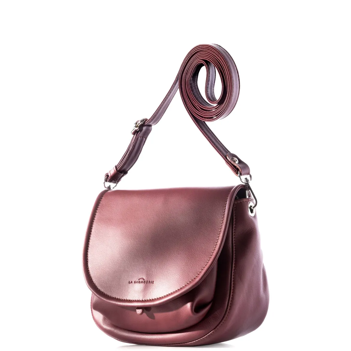 Sac Besace Porté Croisé Olivia - Bordeaux