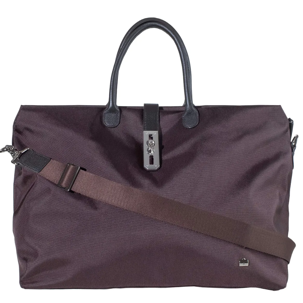 Sac de voyage Newshop L - Marron