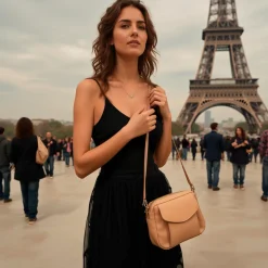 Sac Porté Croisé Juliette - Beige