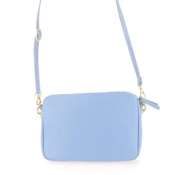Sac Porté Épaule / Porté Croisé Emmanuelle - Bleu Acier