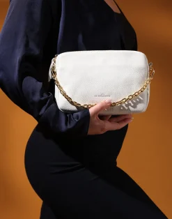 Sac Porté Épaule / Porté Croisé Emmanuelle - Blanc
