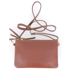 Sac Porté Épaule / Porté Croisé Le Trio - Marron