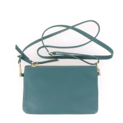 Sac Porté Épaule / Porté Croisé Le Trio - Vert