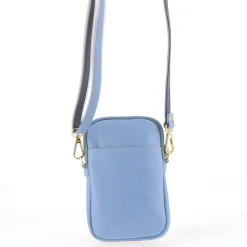 Sac Porté Épaule / Porté Croisé Isabelle - Bleu Acier