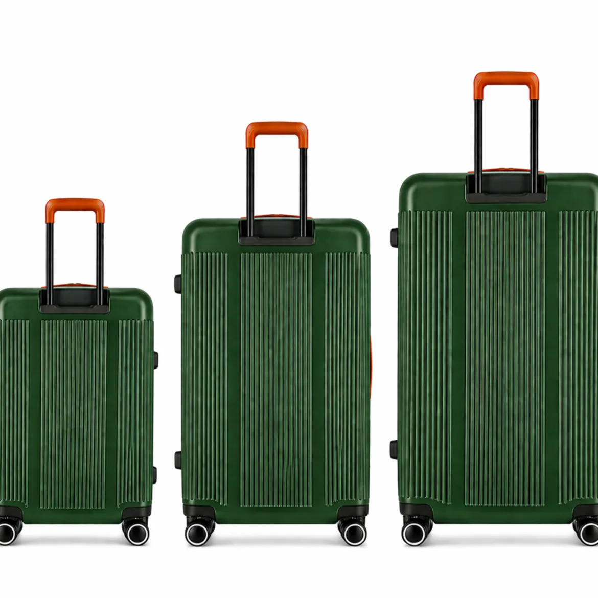 Trio de valises Green - Vert