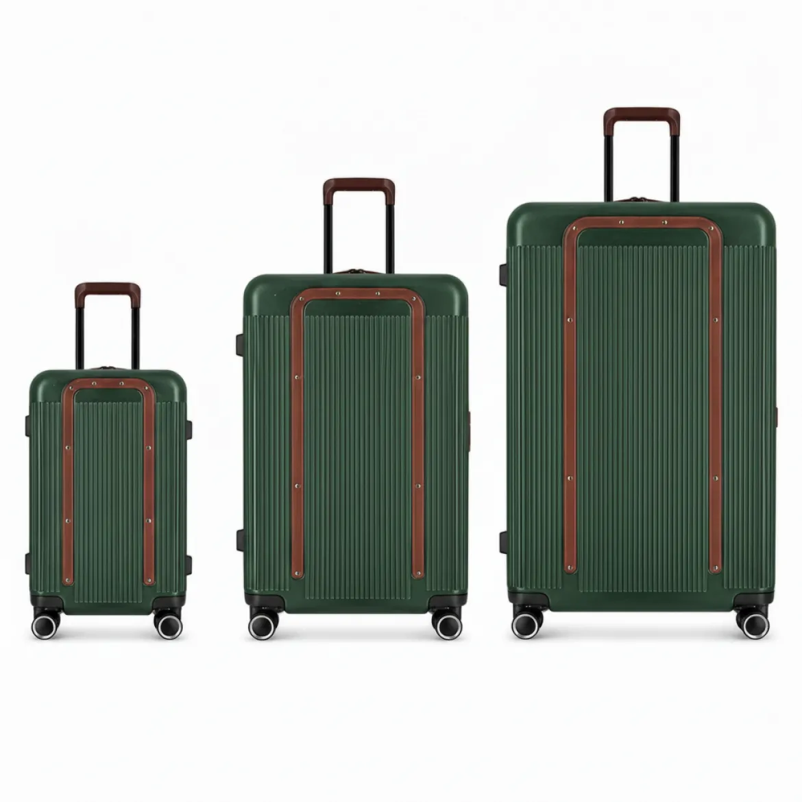 Trio de valises Green - Vert