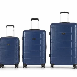 Trio de valises Lucky - Bleu