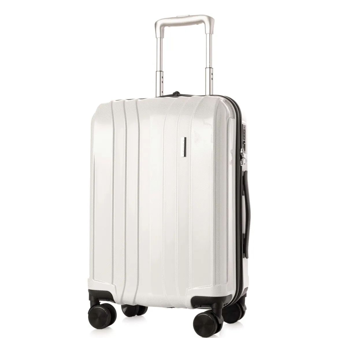 Valise Cabine 4 Roues Sun - Blanc