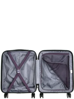 Valise Delsey Air Armour Slim 55 cm Violette
