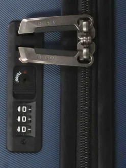 Valise Delsey Air Armour Slim 55 cm Bleue