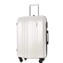 Valise Medium 4 Roues Sun - Blanc