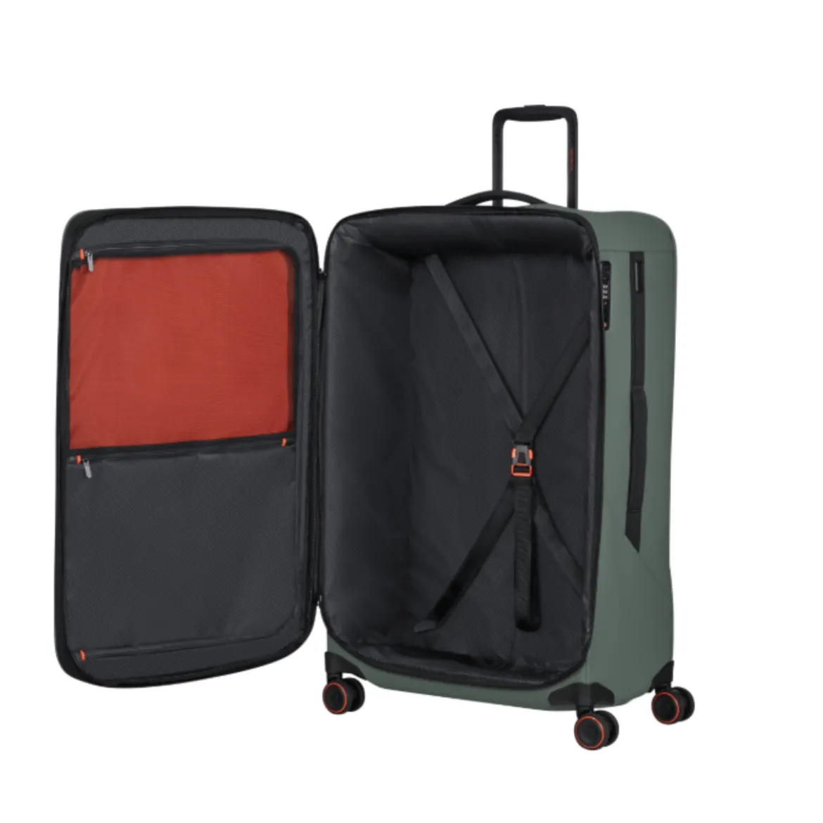 Valise Samsonite Glazed 78 cm - Verte